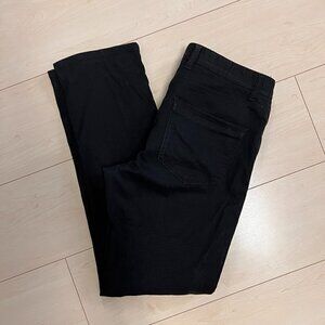 RW&Co Mens Modern Straight Chino Khaki Pants Sz 31 Black